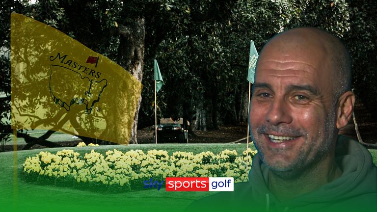 Why Pep Guardiola loves The Masters | &#39;Sky Sports Golf is amazing!&#39;