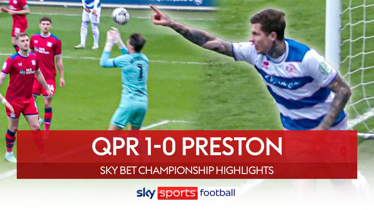 Highlights of the Sky Bet Championship match between Queens Park Rangers and Preston.