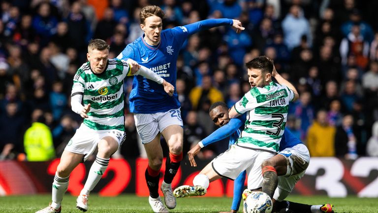 Sunday's Old Firm clash attracted a record Sky audience for an SPFL match