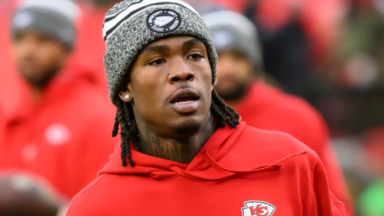 Rashee Rice: Kansas City Chiefs Super Bowl surrenders to police in  connection with car crash | NFL News | Sky Sports