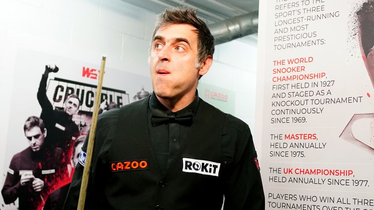 Ronnie O'Sullivan is a seven-time world champion, winning his most recent Crucible title in 2022