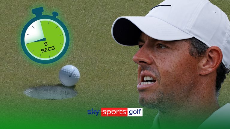 'Patience pays off' | Rory McIlroy putt eventually drops after 9 seconds!