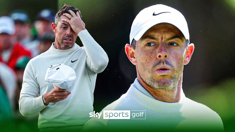 RORY MCILROY THE MASTERS ROUND TWO