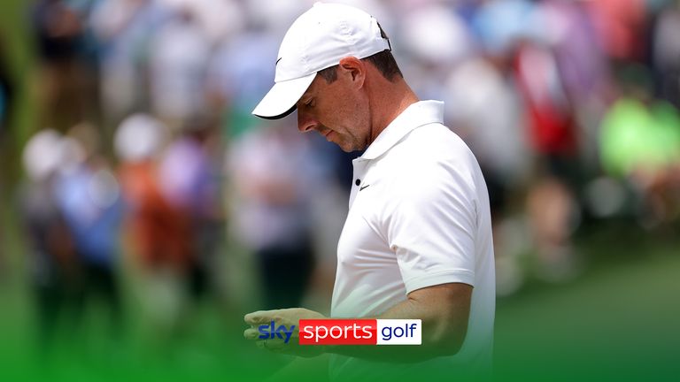 RORY MCILROY BIRDIE AT AUGUSTA THURSDAY