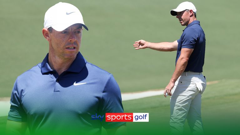RORY MCILROY AUGUSTA FOUR PUTT