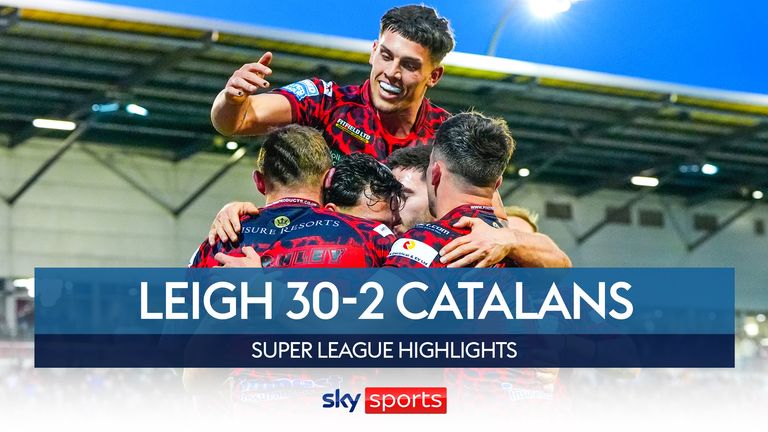 LEIGH LEOPARD V CATALANS DRAGONS HIGHLIGHTS THUMB IMAGES: Swipix 