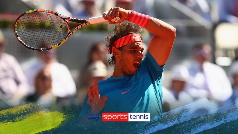 Nadal's five best shots at the Madrid Open