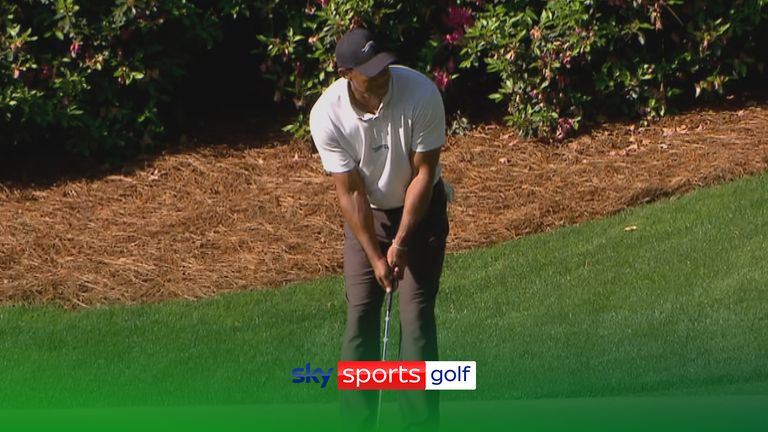 Tiger Woods is back at Augusta!