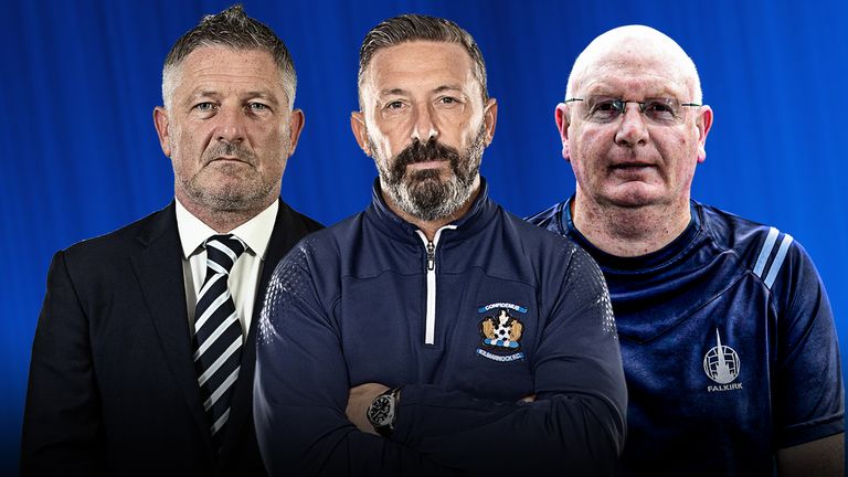 McInnes, Docherty and McGlynn nominated for SPFL manager of the year