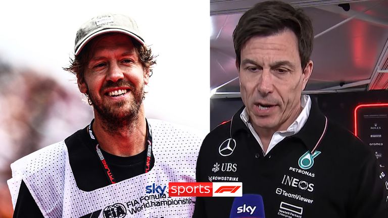 El jefe de Mercedes, Toto Wolff, revela que Sebastian Vettel está 