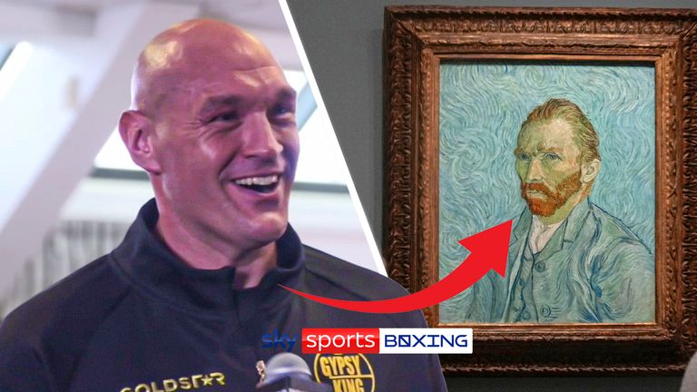 Fury compares himself to Van Gogh