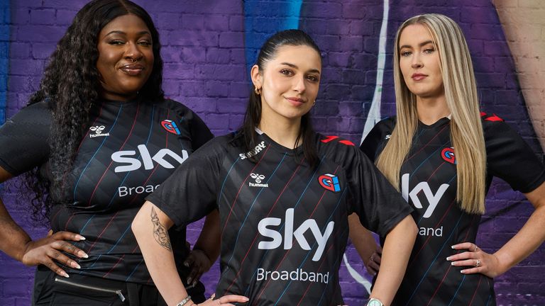 Women's esport guild sky broadband