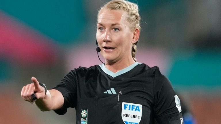 Refereeing decisions made after VAR reviews were announced to the stadium during the Women's World Cup