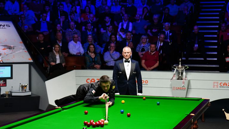 Cazoo World Snooker Championship 2023 - Day 17 - Final - The Crucible
Mark Selby in action against Luca Brecel (not pictured) during the final on day seventeen of the Cazoo World Snooker Championship at the Crucible Theatre, Sheffield. Picture date: Monday May 1, 2023.