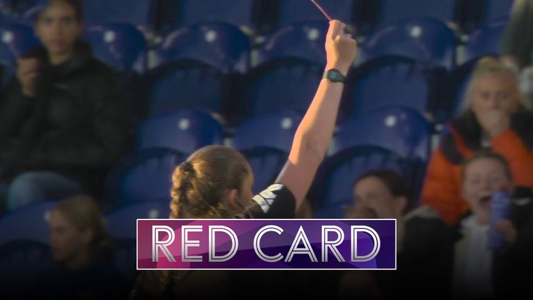 LEAT RED CARD