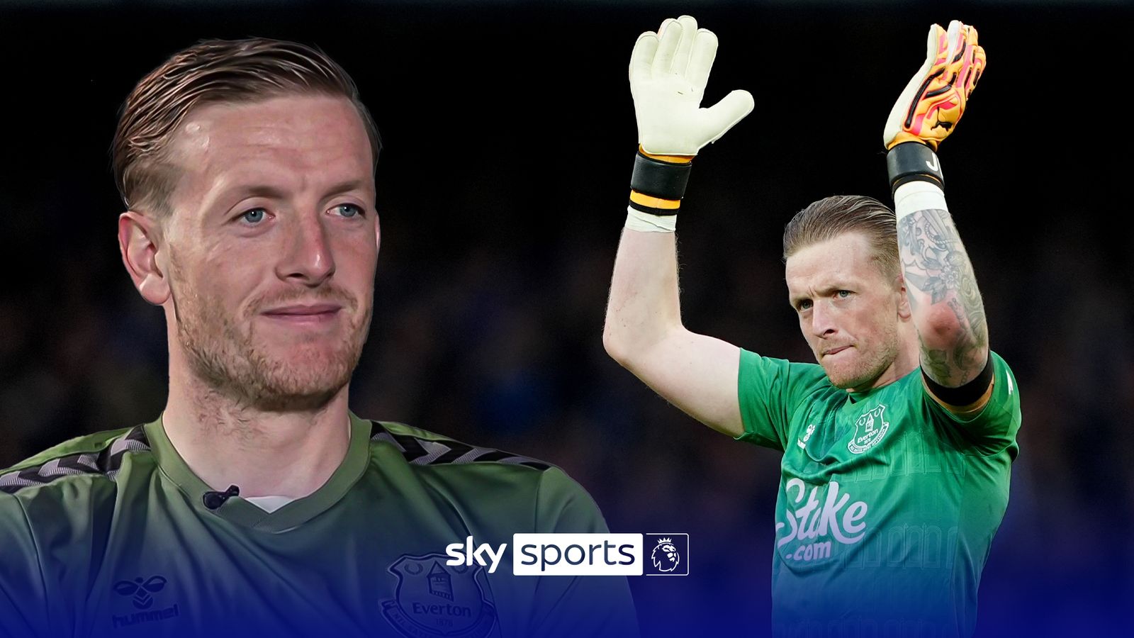 Jordan Pickford: Everton goalkeeper eyes Premier League Golden Glove ...