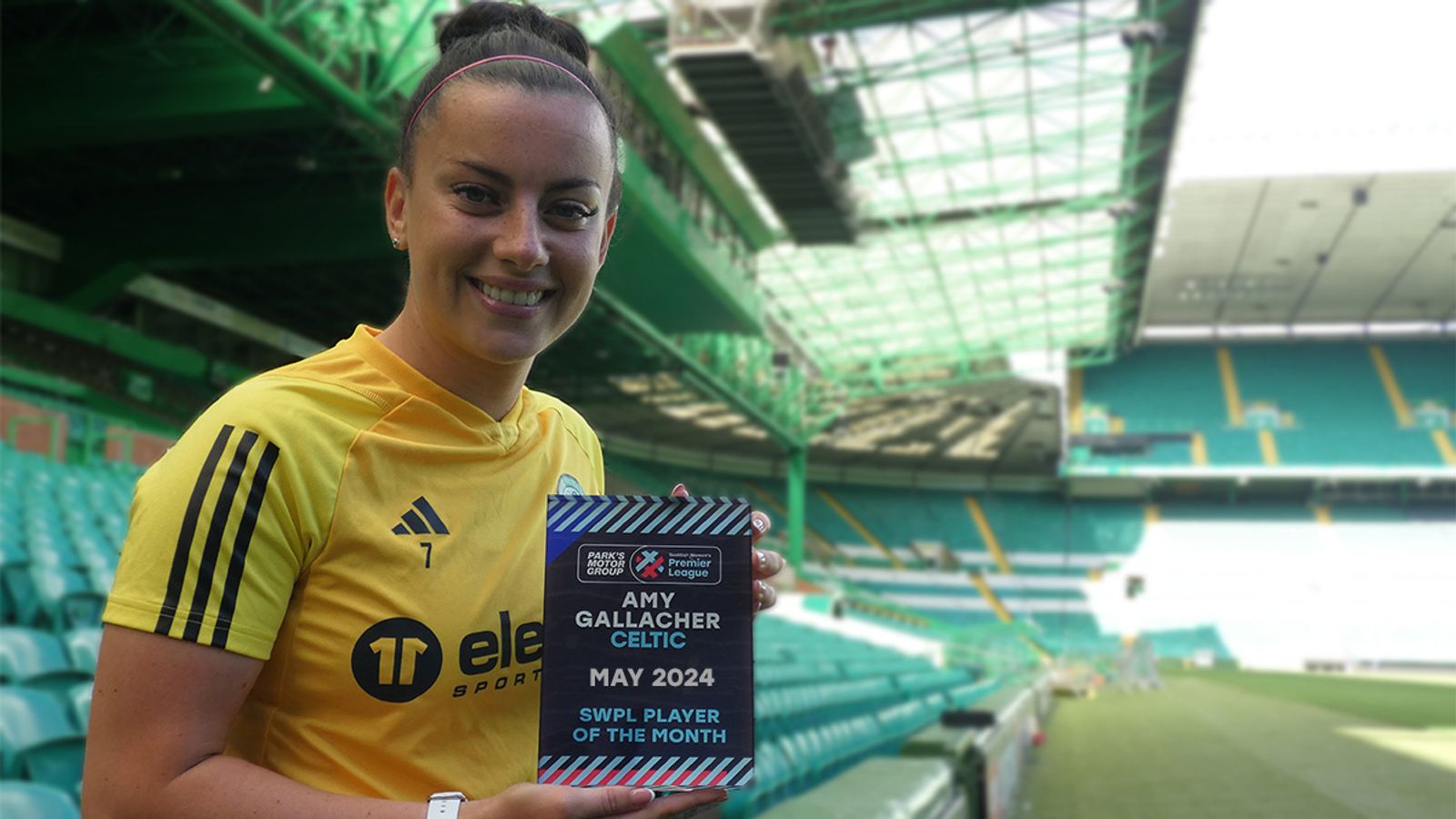 SWPL: Celtic’s Amy Gallacher wins May player of month prize | Football News