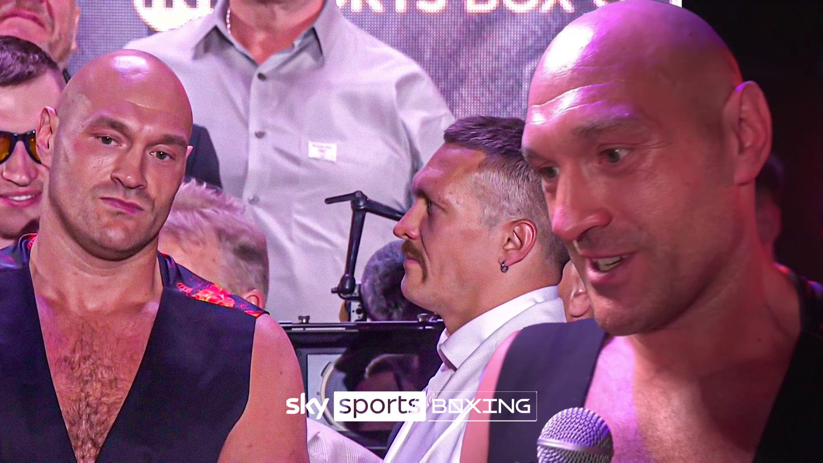 Usyk v fury face off