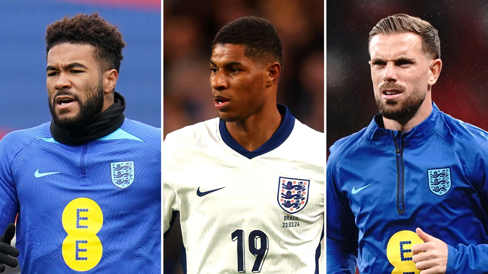 Jordan Henderson and Marcus Rashford left out of England's provisional ...