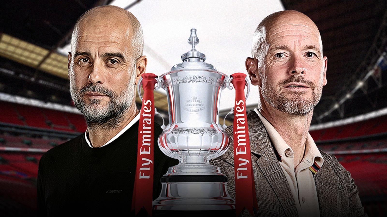 Erik ten Hag dismisses speculation over Man Utd future as Pep Guardiola issues sympathy ahead of FA Cup final