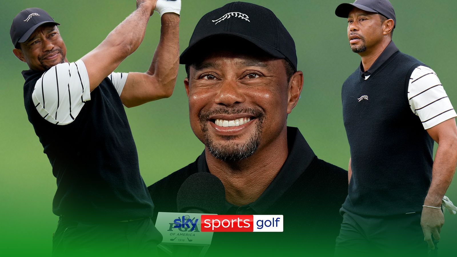 I Am Just Lazy Tiger Woods Defends Goatee Beard Golf News Sky