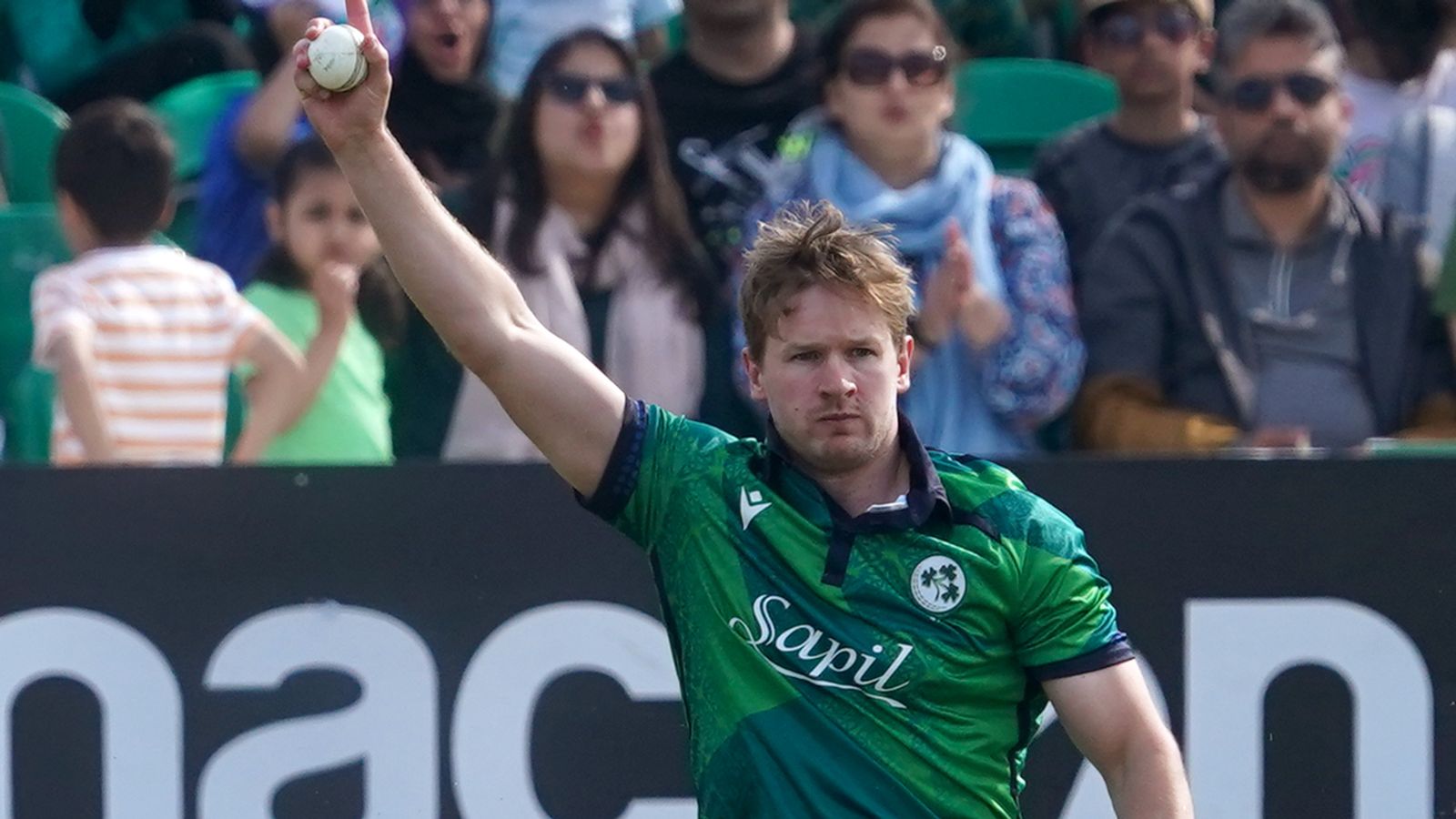 Ireland secure first victory over Pakistan in 15 years with five wicket win in Dublin