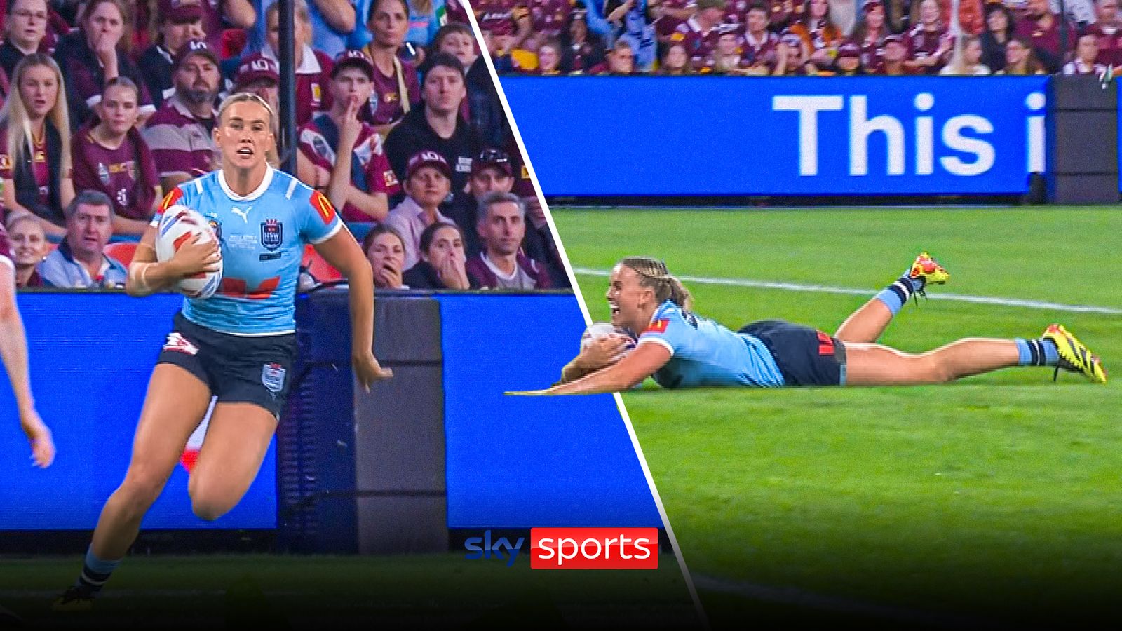 'That is breaktaking!' | Chapman scores one of the great State of Origin tries