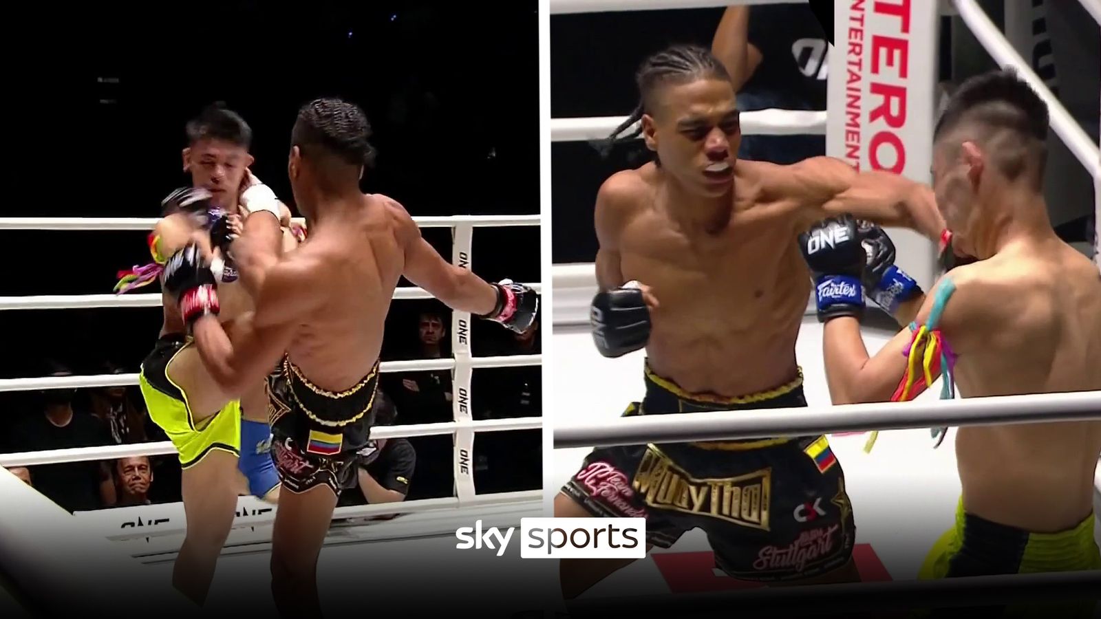 Johan 'Panda Kick' Estupinan KO's opponent in 27 seconds on his debut ...