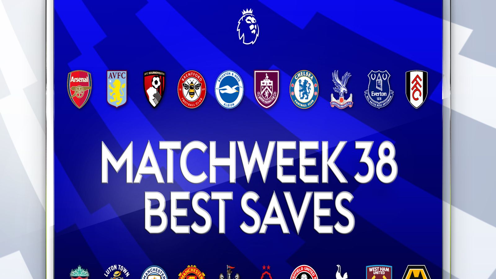 Premier League | Saves of the Round | Matchweek 38 | Football News | Sky Sports thumbnail