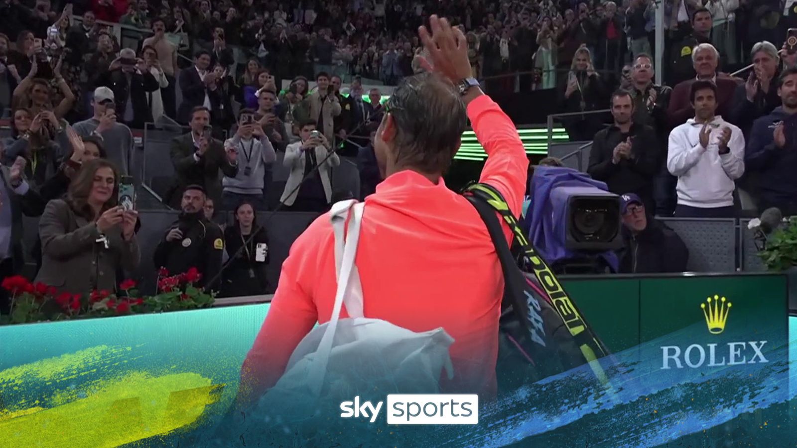 Rafael Nadal waves emotional farewell to Madrid | Tennis News | Sky Sports