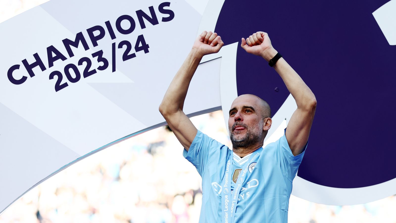 Pep Guardiola: Man City manager ‘closer to leaving than staying’ after record fourth Premier League title in a row