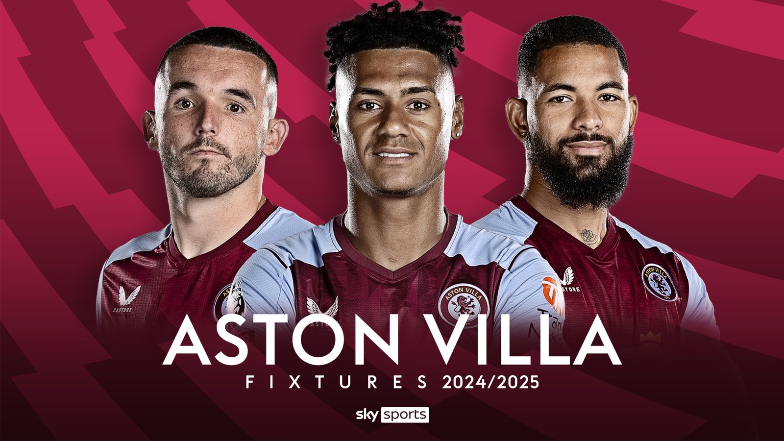 Aston Villa: Premier League 2024/25 fixtures and schedule