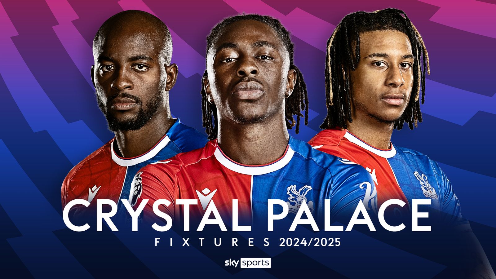 Crystal Palace Premier League 2024/25 fixtures and schedule Football