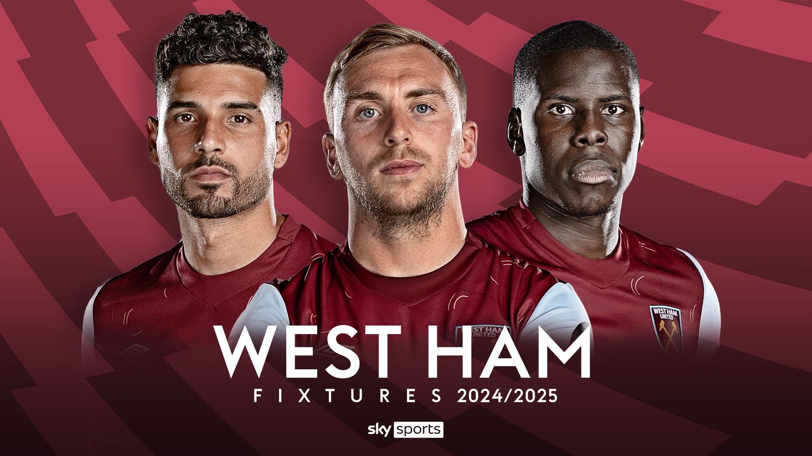 West Ham Premier League 2024/25 fixtures and schedule Football News Sky Sports