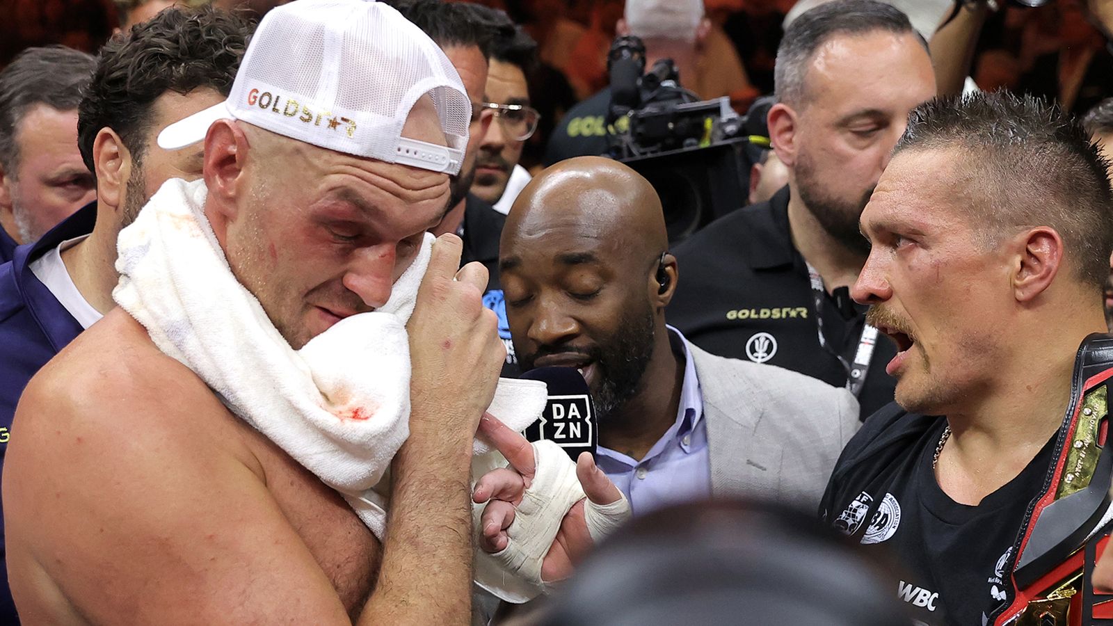 Tyson Fury voices dismay after suffering split decision loss to Oleksandr Usyk in undisputed world heavyweight title fight
