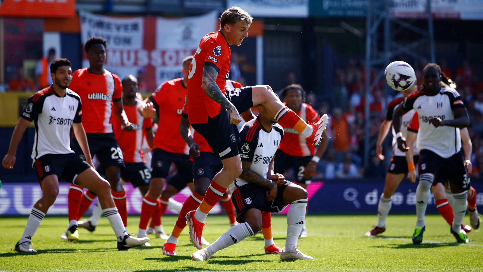 Luton relegated after Fulham defeat