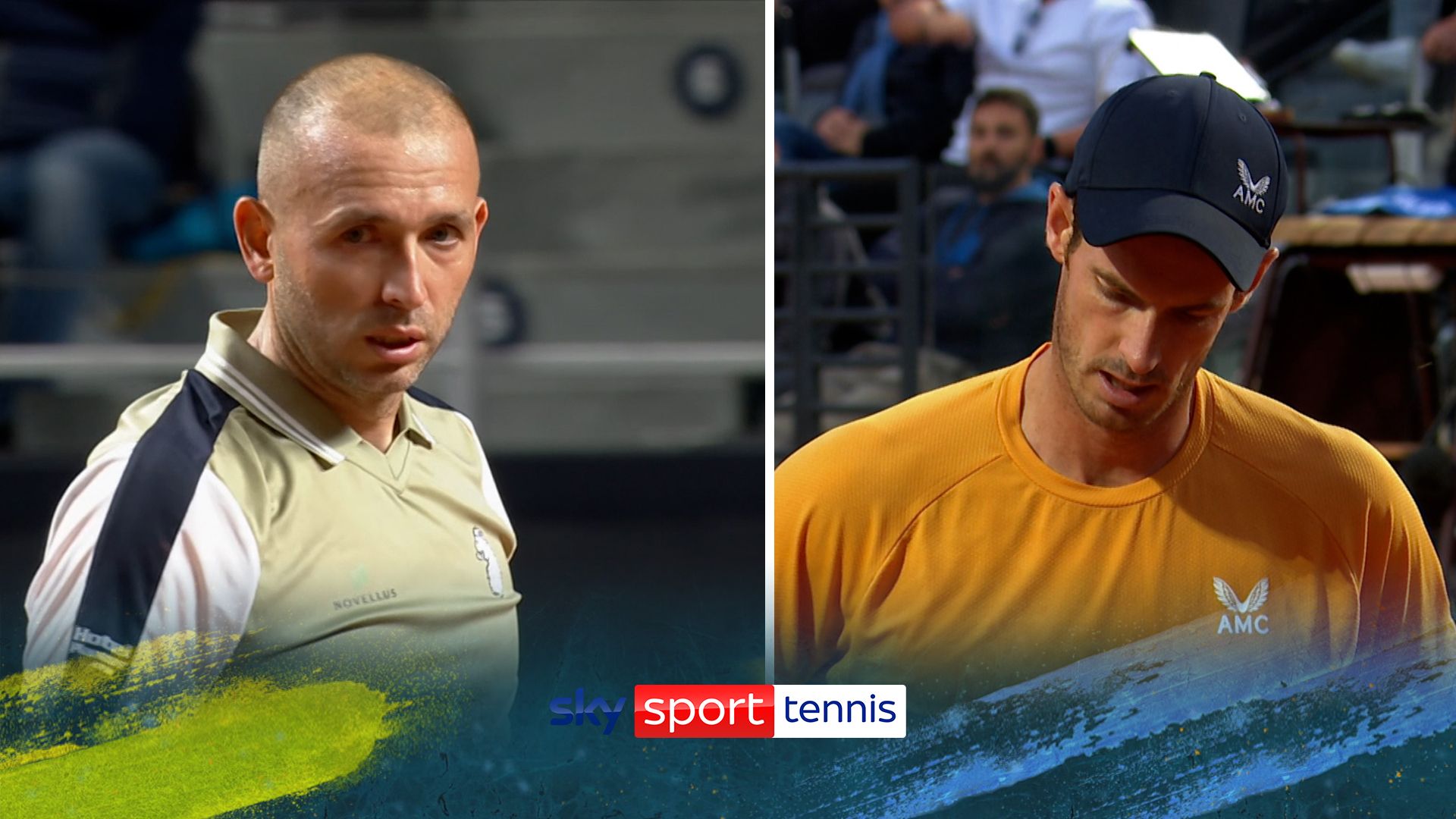Deja vu! Evans and Murray FURIOUS with same umpire, same opponent!