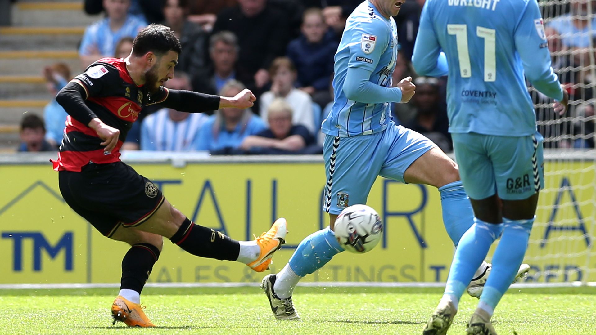 Fox ends long goal drought as QPR end with a win at Coventry