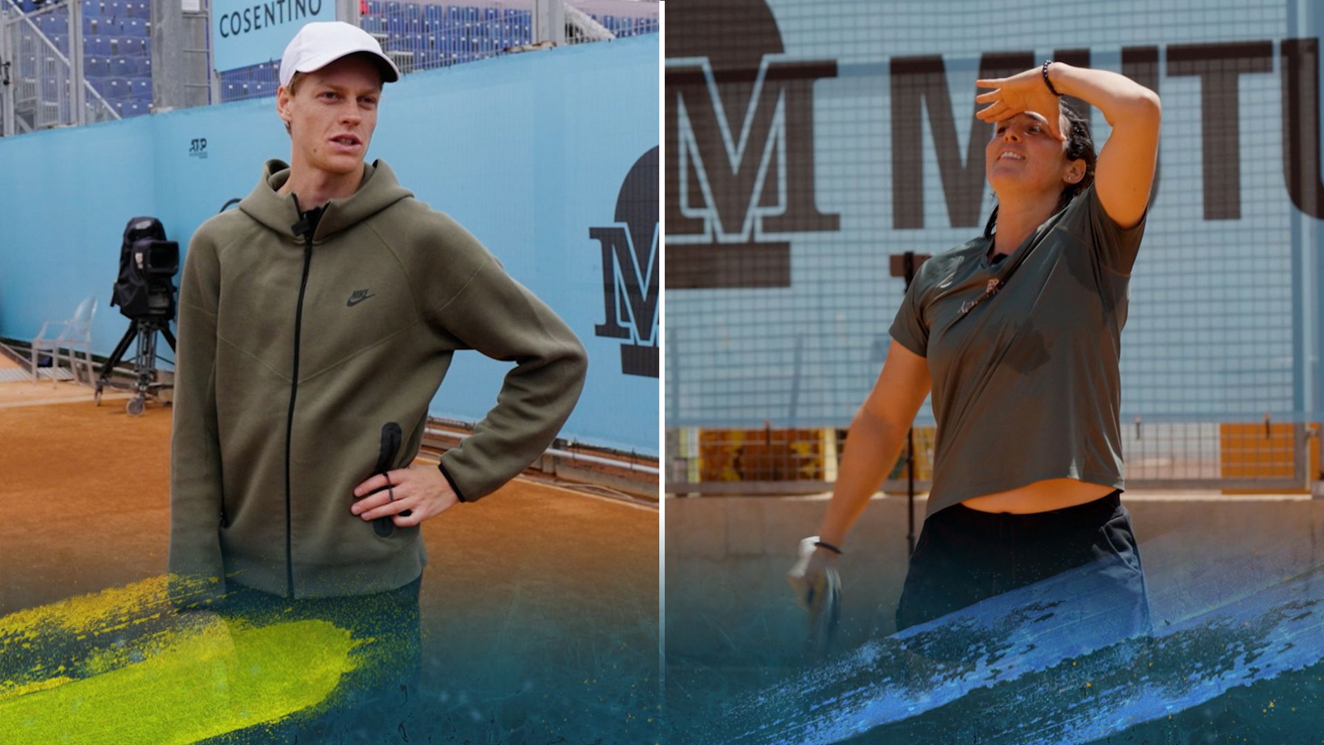 Which tennis stars can hit a good single-handed backhand?