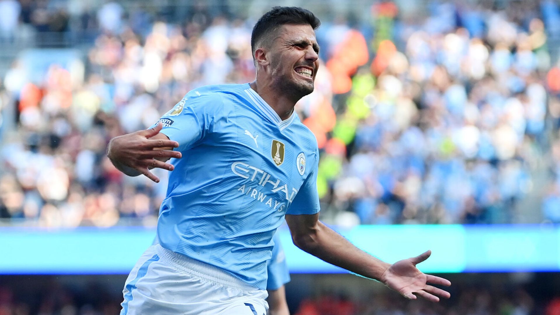 Man City win to claim fourth consecutive Premier League title
