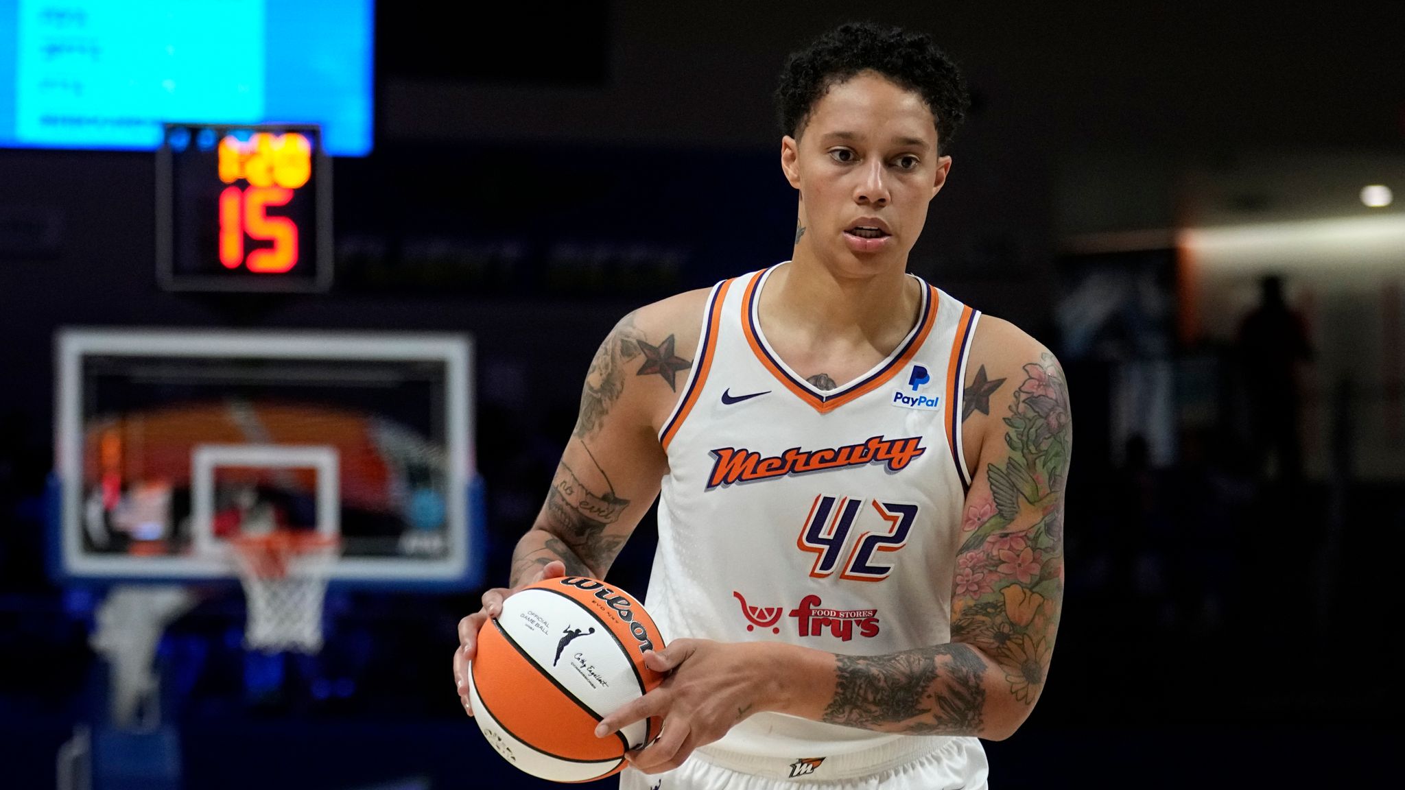 Brittney Griner: WNBA star considered suicide while detained in Russia | Basketball News | Sky Sports