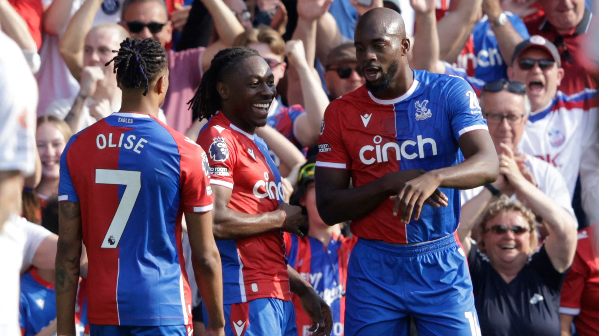 Crystal Palace 5-0 Aston Villa: Eberechi Eze And Jean-Philippe Mateta ...