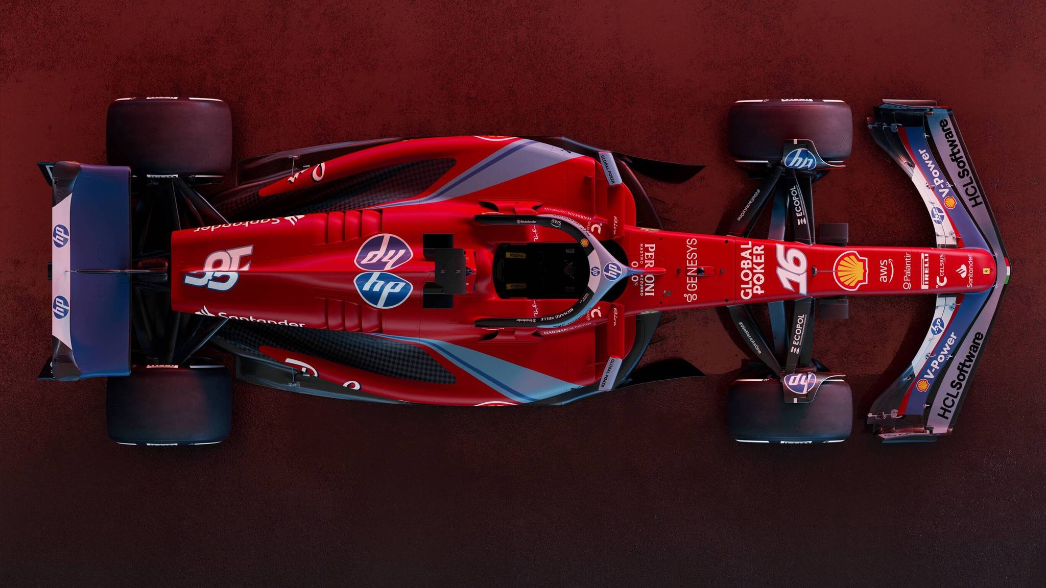 Miami GP Ferrari reveal images of new 'blue' car for Charles Leclerc