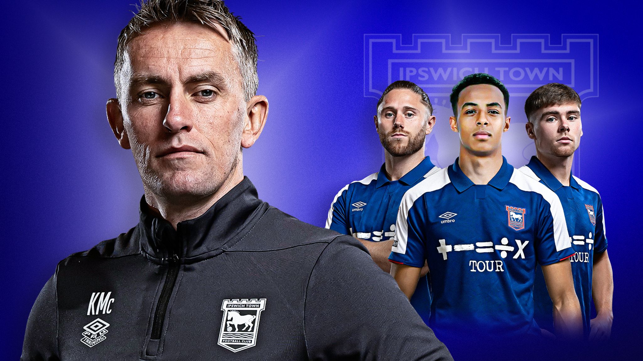 Calamita Da Frigo In Vetro Personalizzata - Ipswich Town FC - 7x5 Cm - Regalo Tifoso Calcio