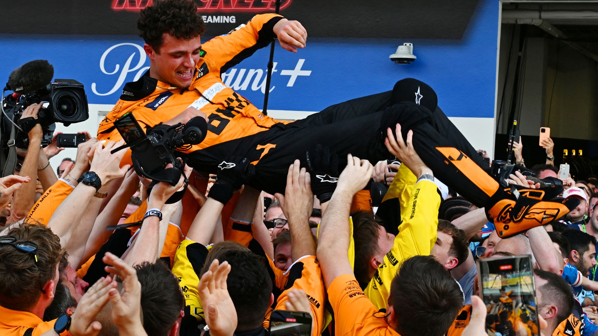 Miami GP: Lando Norris finally wins his first race in Formula 1 after  McLaren driver beats Max Verstappen | F1 News | Sky Sports