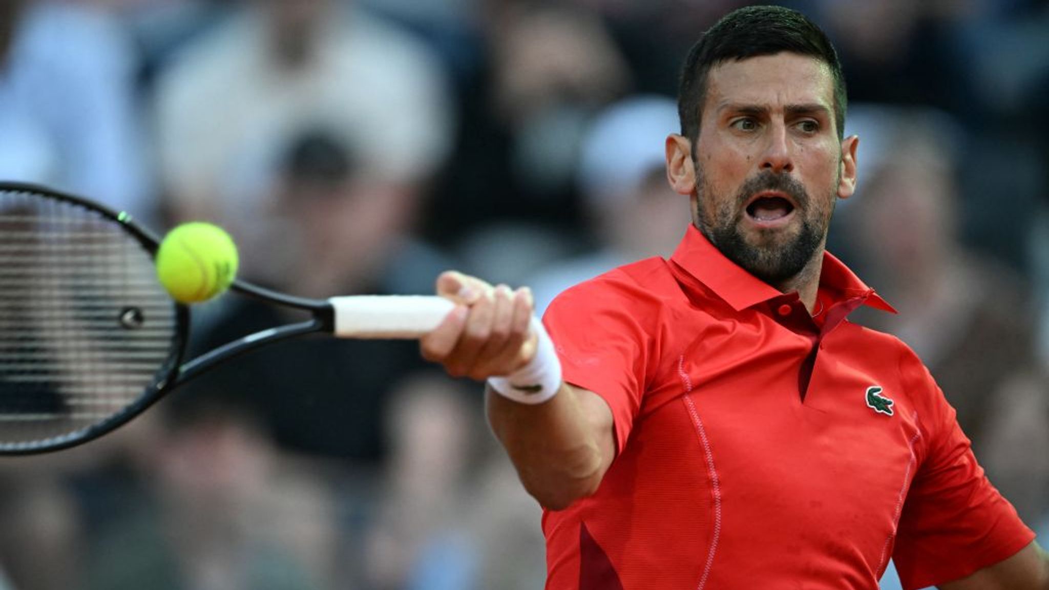 Italian Open LIVE! Novak Djokovic begins his campaigns in Rome with victory  | Tennis News | Sky Sports