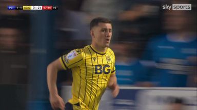 Brannagan puts Oxford back in front after Burrows gives away pen
