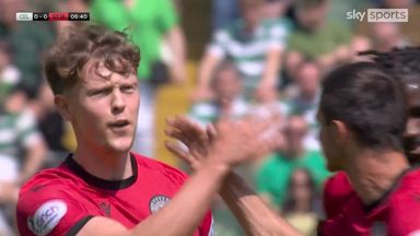 'St Mirren are the party poopers!' | O'Hara fires the Saints into lead against Celtic