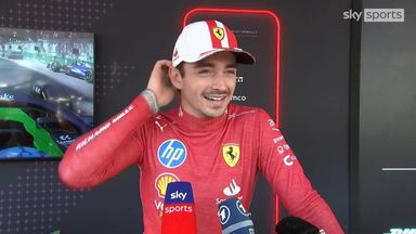 'It's an amazing feeling' | Leclerc's childhood dream comes true