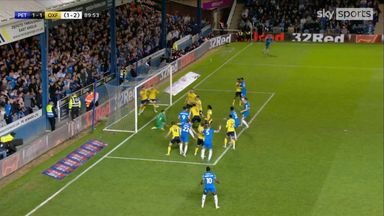 'How close is this?, Oh word that is brilliant!' | Posh see late chance cleared off the line
